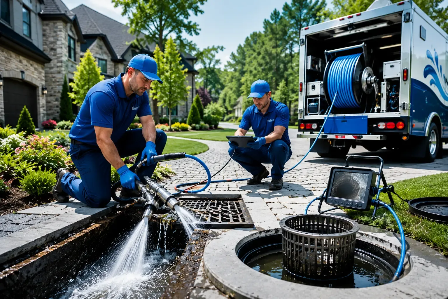 Local outdoor drain cleaning professionals in Sun Prairie, WI