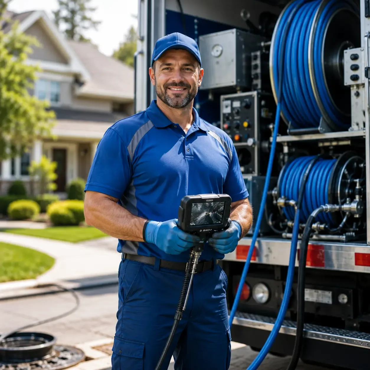 Local outdoor drain cleaning specialists in Sun Prairie, WI